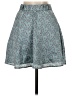 Hollister 100% Polyester Paisley Teal Casual Skirt Size XS - photo 2
