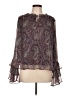 B.O.G Collective Purple Long Sleeve Blouse Size L - photo 1