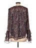 B.O.G Collective Purple Long Sleeve Blouse Size L - photo 2