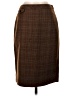 J.Crew 100% Wool Plaid Brown Wool Skirt Size 0 - photo 1