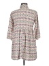 Assorted Brands Print Ivory Casual Dress Size 8 (estimated) - photo 2