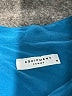 Equipment 100% Silk Teal Long Sleeve Silk Top Size M - photo 7