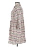 Assorted Brands Print Ivory Casual Dress Size 8 (estimated) - photo 5