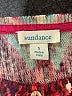 Sundance 100% Cotton Print Pink Pullover Sweater Size S - photo 7