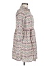 Assorted Brands Print Ivory Casual Dress Size 8 (estimated) - photo 4
