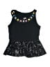 Justice Black Tank Top Size 12 - photo 1
