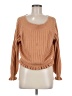 Amuse Society Tan Pullover Sweater Size M - photo 1