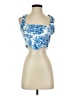 Shein Blue Sleeveless Blouse Size S - photo 1