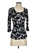 Classiques Entier Black 3/4 Sleeve Top Size S - photo 1