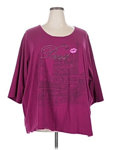 Catherines 3/4 Sleeve Top (view 1)