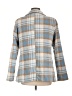 Shein 100% Polyester Plaid Blue Blazer Size L - photo 2