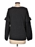 Old Navy Gray Long Sleeve Top Size L - photo 2