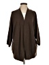 Garnet Hill 100% Wool Brown Wool Cardigan Size S - photo 1