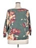 Vine & Love Floral Green Pullover Sweater Size 3X (estimated) - photo 2