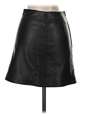 H&M Faux Leather Skirt (view 2)