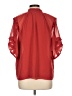 Ann Taylor 100% Polyester Red 3/4 Sleeve Blouse Size L - photo 2