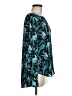 Ann Taylor LOFT 100% Polyester Teal Long Sleeve Blouse Size M - photo 4