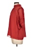 Ann Taylor 100% Polyester Red 3/4 Sleeve Blouse Size L - photo 5