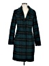 Guess Plaid Teal Coat Size M - photo 1