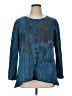 Jess & Jane 100% Cotton Blue Pullover Sweater Size 1X - photo 1
