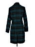 Guess Plaid Teal Coat Size M - photo 2