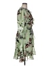 Taylor 100% Polyester Floral Green Cocktail Dress Size 16 - photo 4