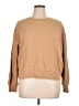 Gap Solid Tan Sweatshirt Size XL - photo 1