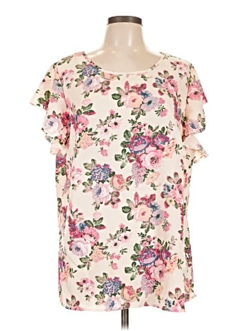 Shein Short Sleeve Blouse (view 1)