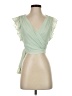 Lovers + Friends 100% Polyester Green Sleeveless Blouse Size XS - photo 1
