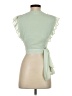 Lovers + Friends 100% Polyester Green Sleeveless Blouse Size XS - photo 2