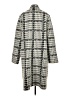 Vince Camuto Houndstooth Gray Coat Size L - photo 2