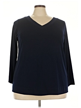 Susan Graver 3/4 Sleeve Top