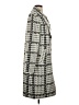 Vince Camuto Houndstooth Gray Coat Size L - photo 4