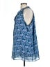 Max Studio 100% Polyester Blue Tank Top Size L (estimated) - photo 5