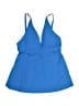 Beyond Control Blue Swimsuit Top Size 8 - photo 1