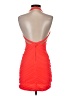 Hailey Logan 100% Polyester Orange Cocktail Dress Size XS - photo 2