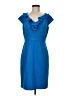 Sandra Darren Blue Cocktail Dress Size 6 - photo 1