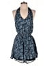 Trixxi 100% Polyester Paisley Blue Romper Size M - photo 1