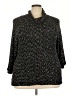 Coldwater Creek Tweed Black Pullover Sweater Size 3X - photo 1