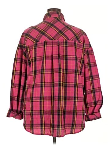 Fantaslook Long Sleeve Button-Down Shirt (view 2)