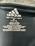 Adidas 100% Polyester Stripes Black Active Skirt Size 10 - 12 - photo 3