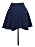 Forever 21 Solid Blue Formal Skirt Size S - photo 2