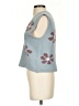 Hippie Rose Blue Sweater Vest Size XS - photo 5