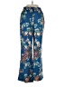 Zara Floral Blue Casual Pants Size S - photo 1