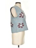 Hippie Rose Blue Sweater Vest Size XS - photo 4