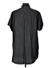 Soft Surroundings Black Short Sleeve Button-Down Shirt Size M - photo 2