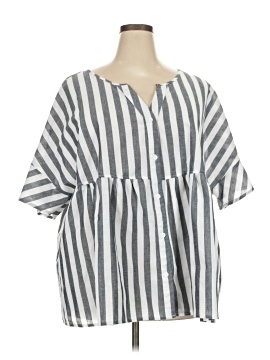 Emery Rose Short Sleeve Blouse