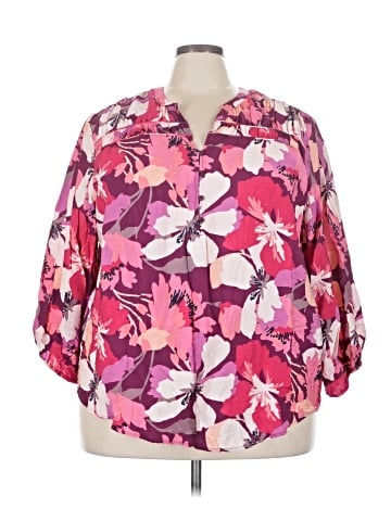 Liz Claiborne 3/4 Sleeve Blouse (view 1)