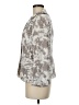 Robert Kitchen Print Gray Blazer Size 8 - photo 5