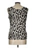 Chico's Ivory Sleeveless Top Size Lg (2) - photo 2